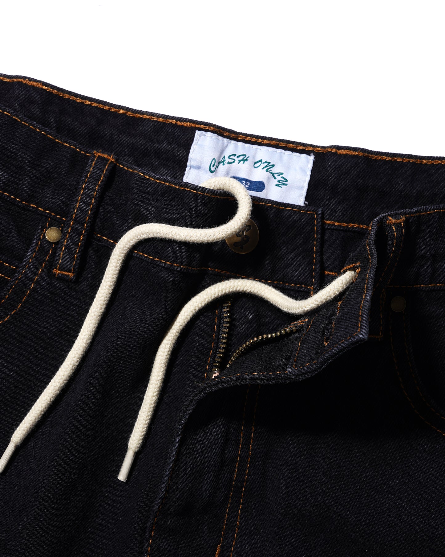 CO Denim Shorts - Washed Black