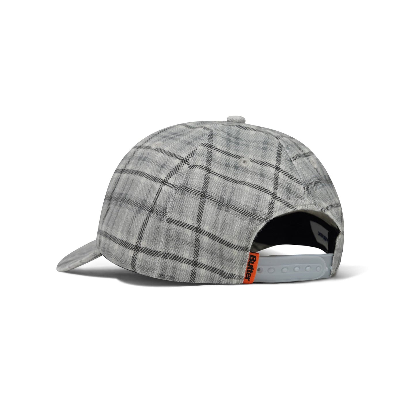 Jive 6 Panel Cap - Grey Plaid