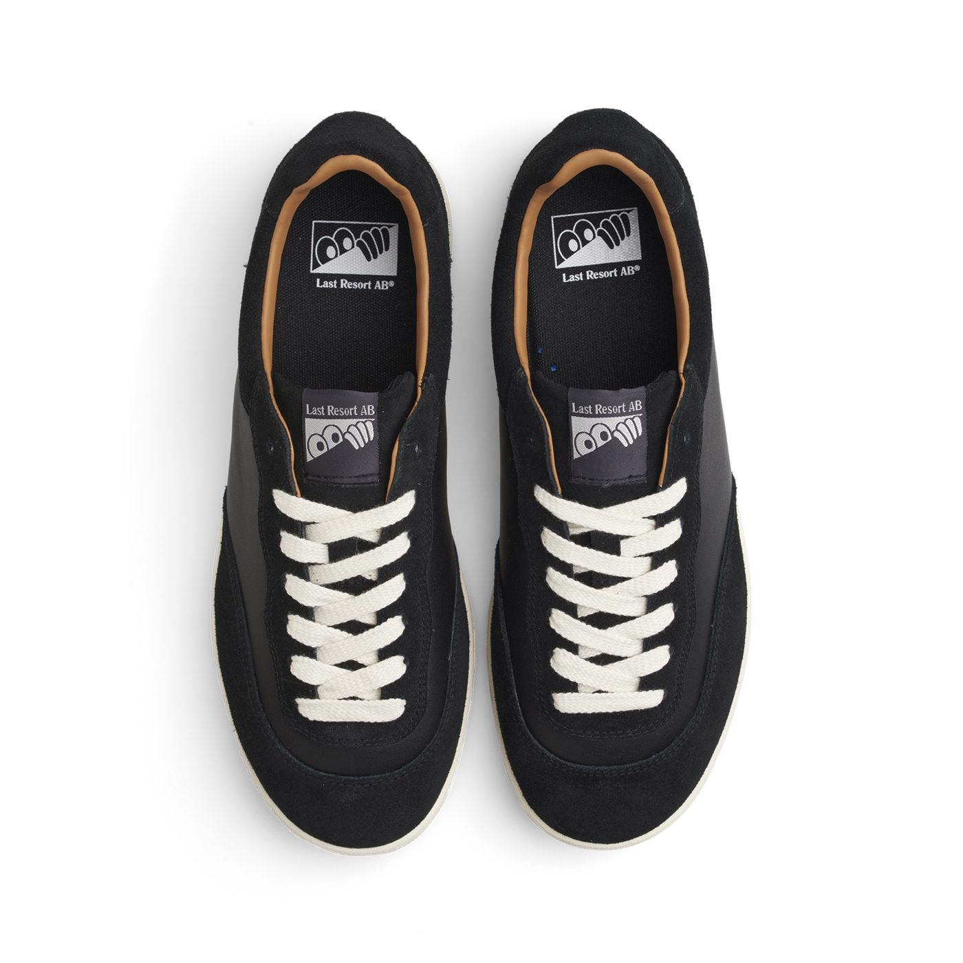 CM001 Suede / Leather Lo - Black / White