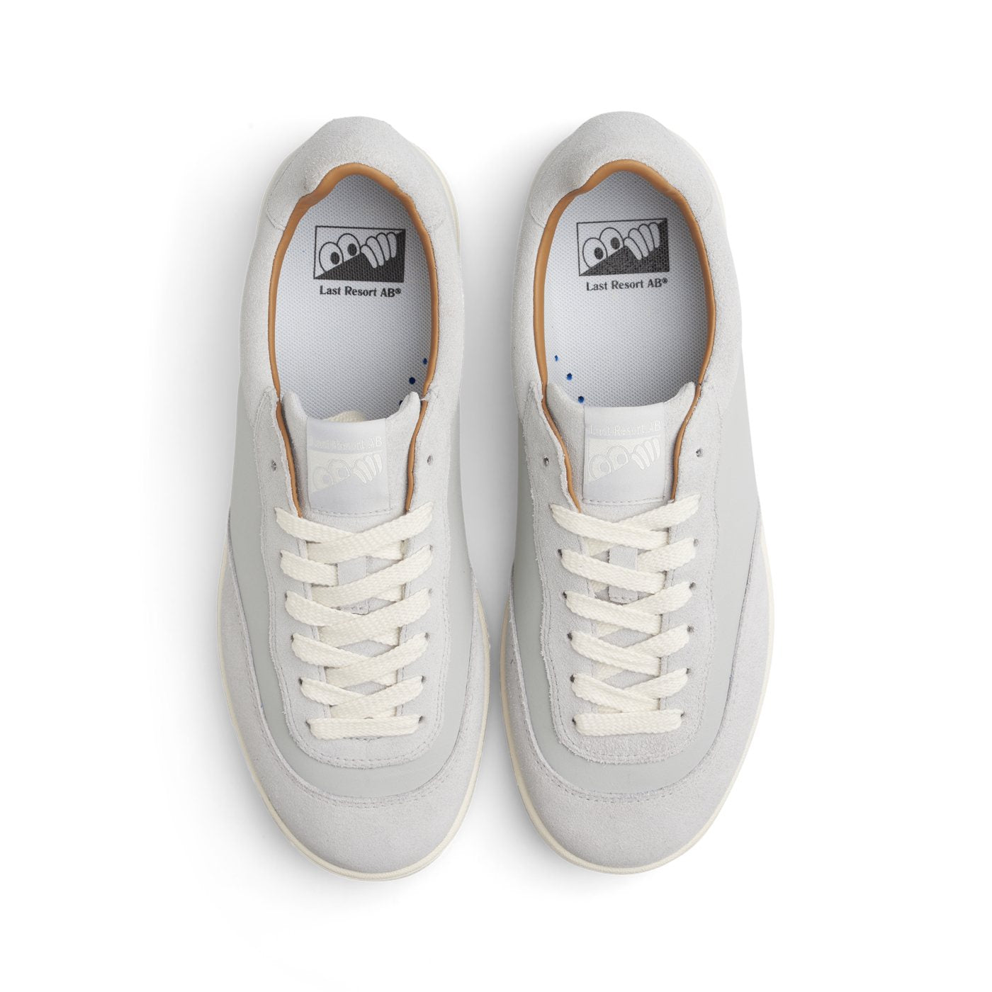 CM001 Suede / Leather Lo - Lt Grey / White