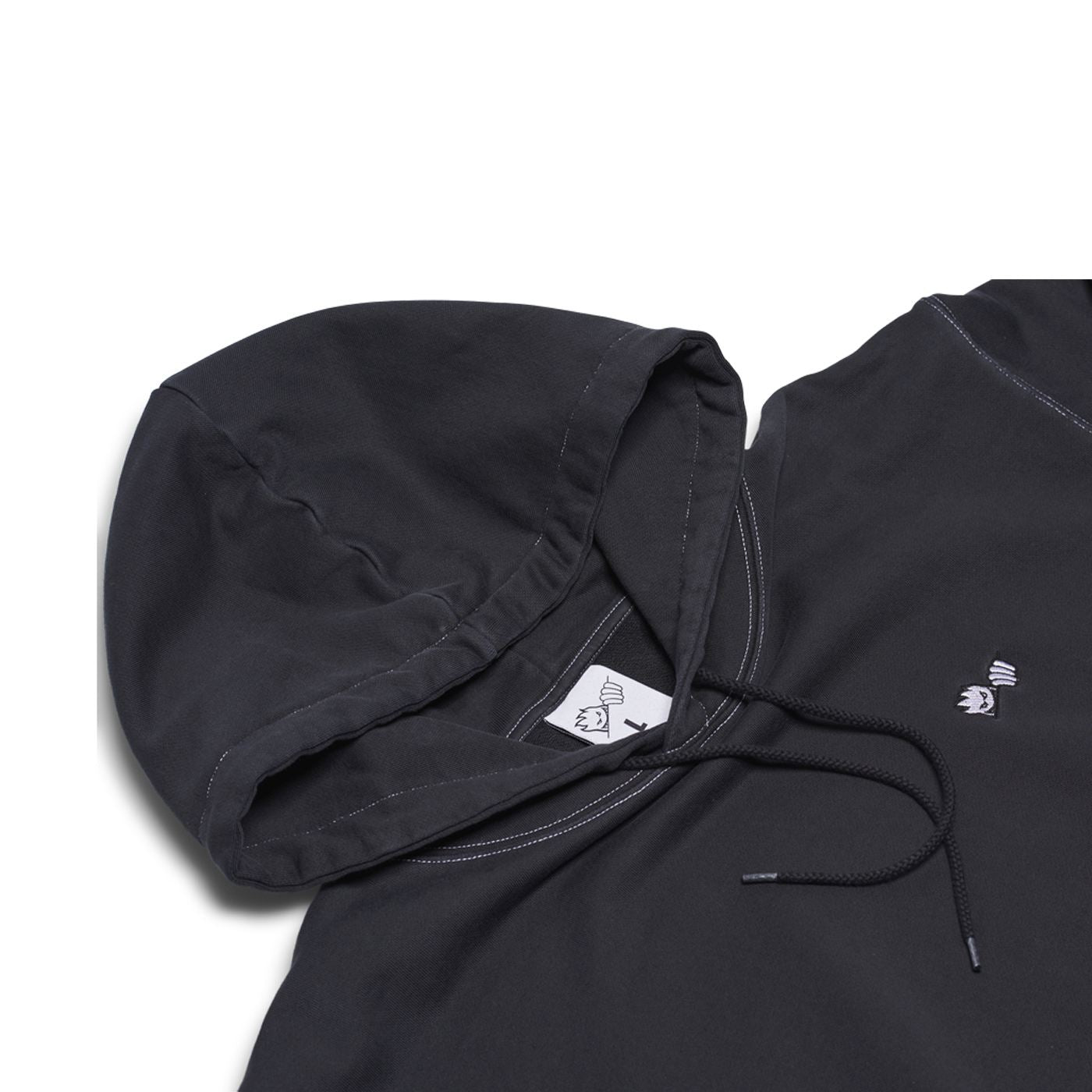 LRAB x Spitfire Swirl Hoodie - Washed Black