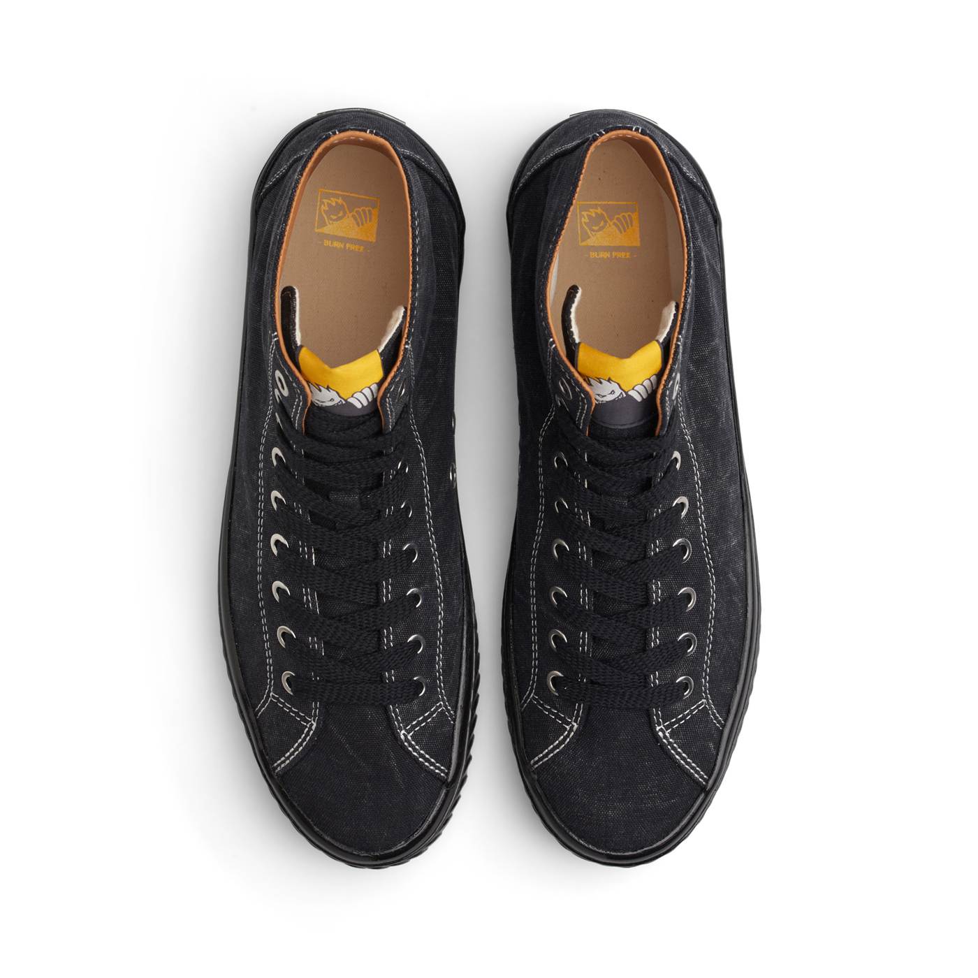 LRAB x Spitfire VM003 Canvas Hi - Washed Black