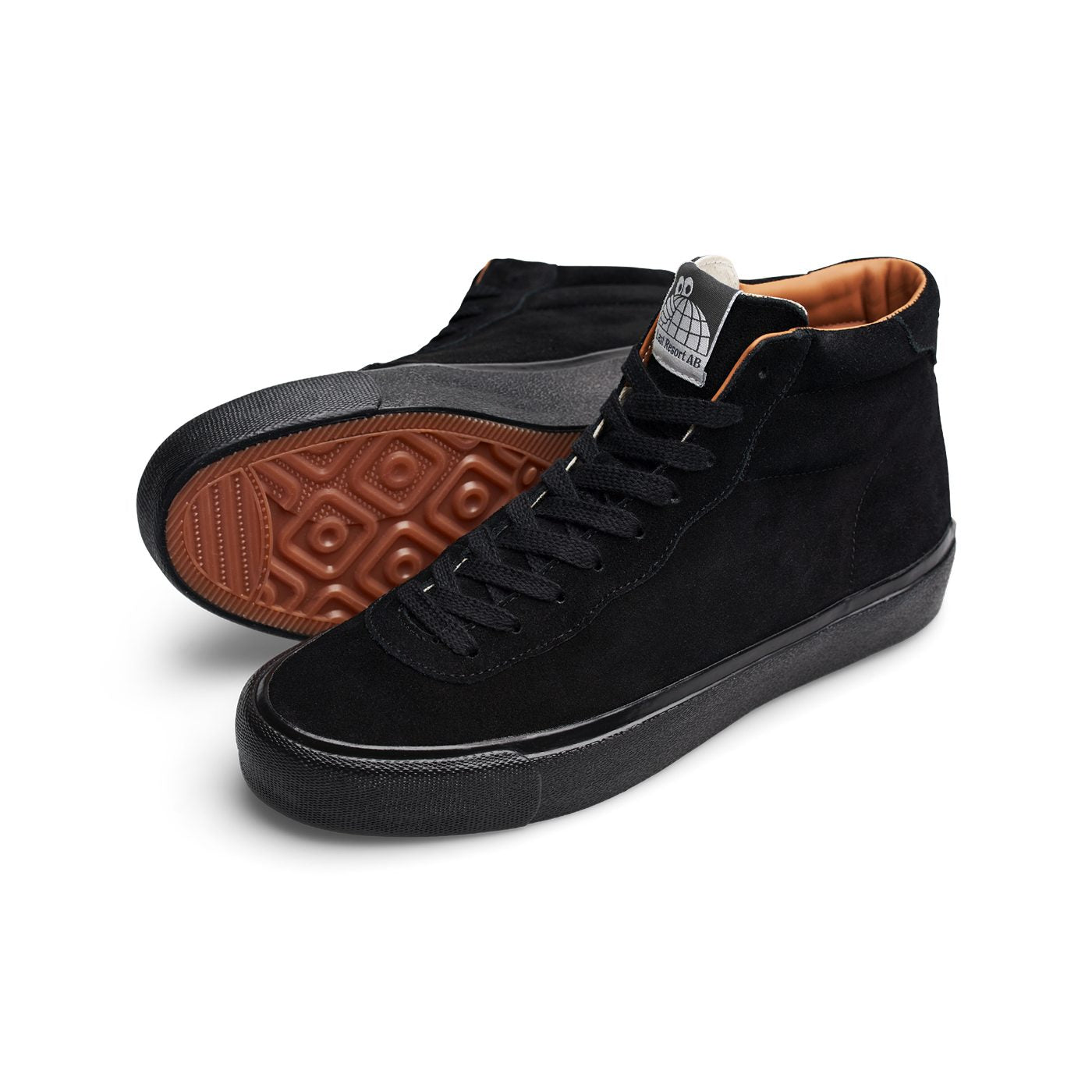 VM001 Suede Hi - Black / Black (Cloudy Cush Insole)