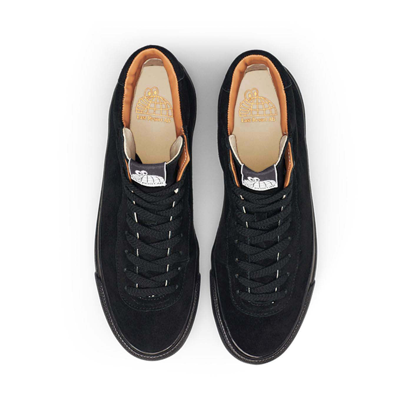VM001 Suede Hi - Black / Black (Cloudy Cush Insole)