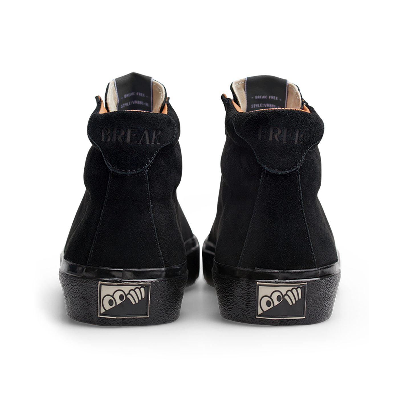 VM001 Suede Hi - Black / Black (Cloudy Cush Insole)