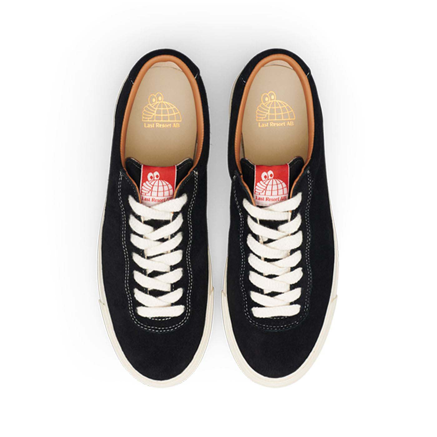 VM001 Suede Lo - Black / White (Cloudy Cush Insole)