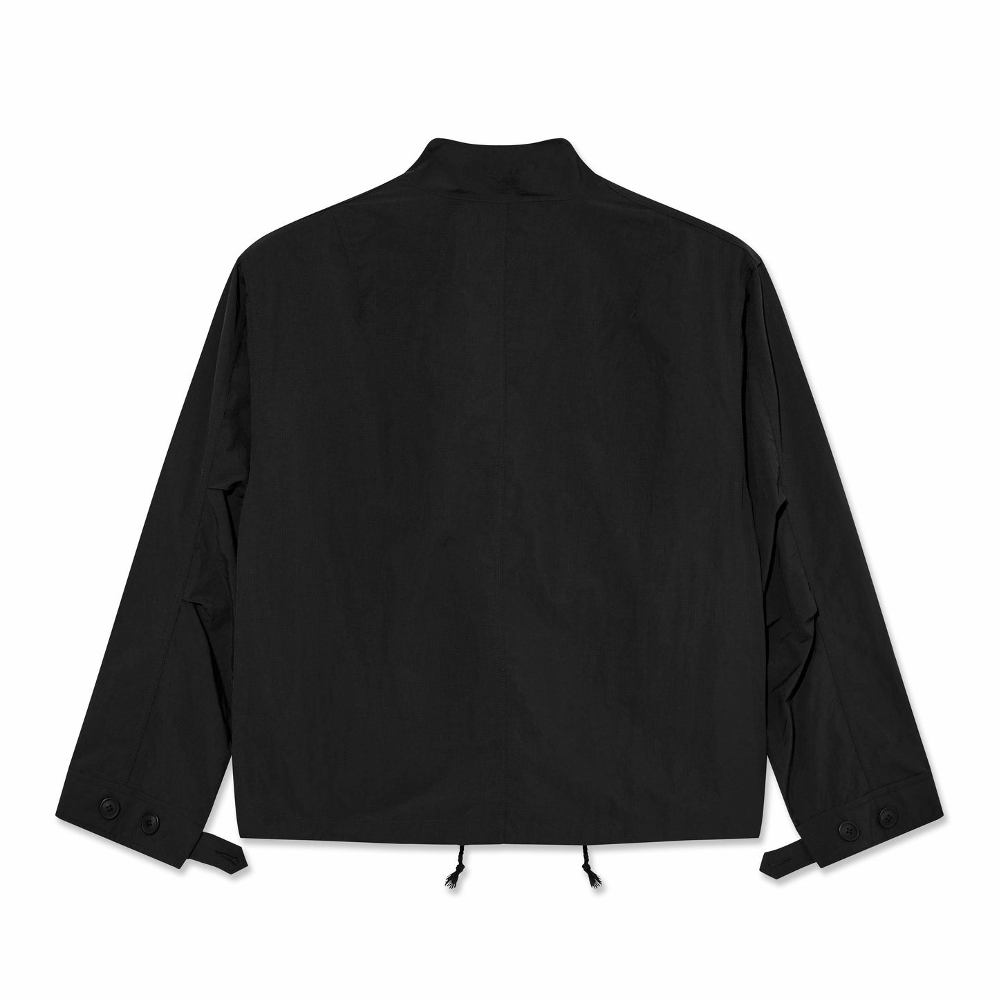 Cropped Parka Jacket - Black