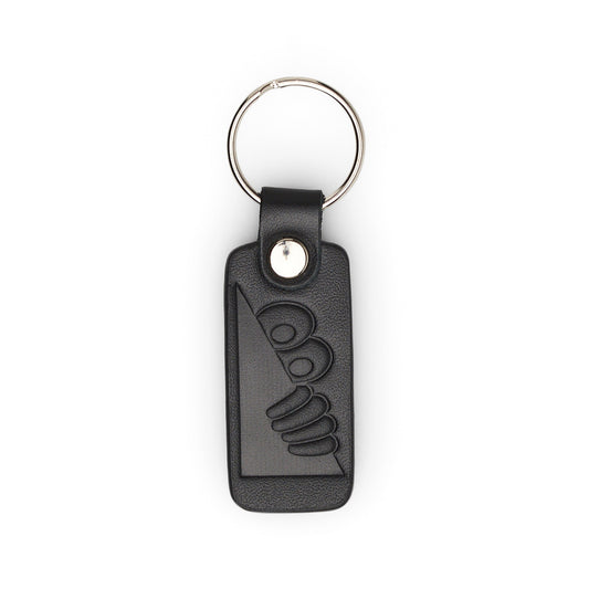 Heel Tab Key Ring - Black