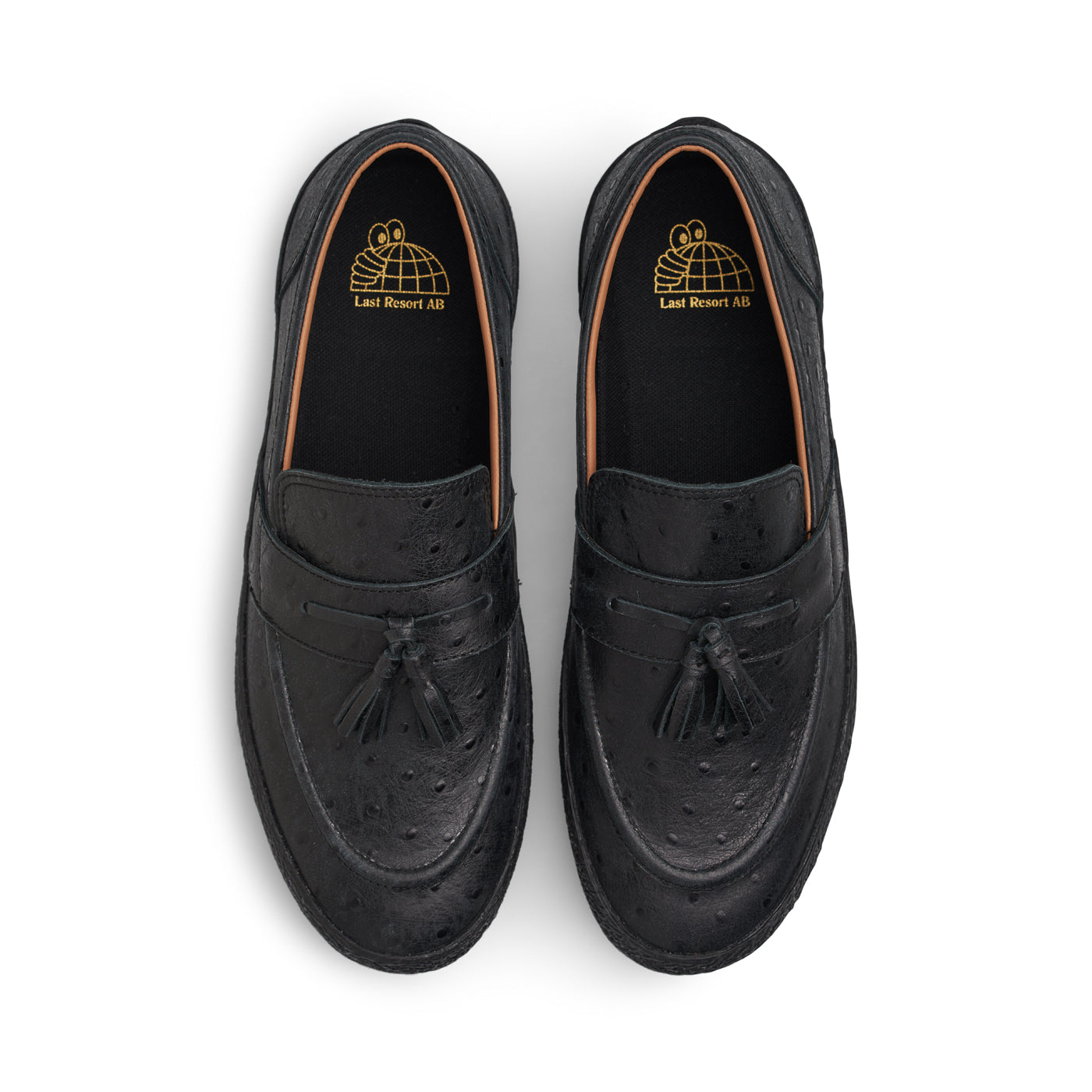 VM005 Loafer - Ostritch Black/Black