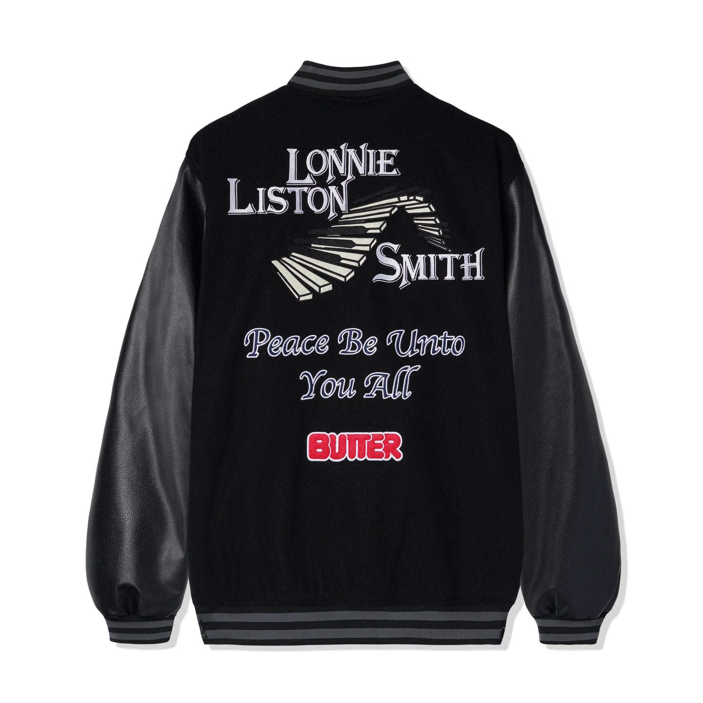 Lonnie Varsity Jacket - Black