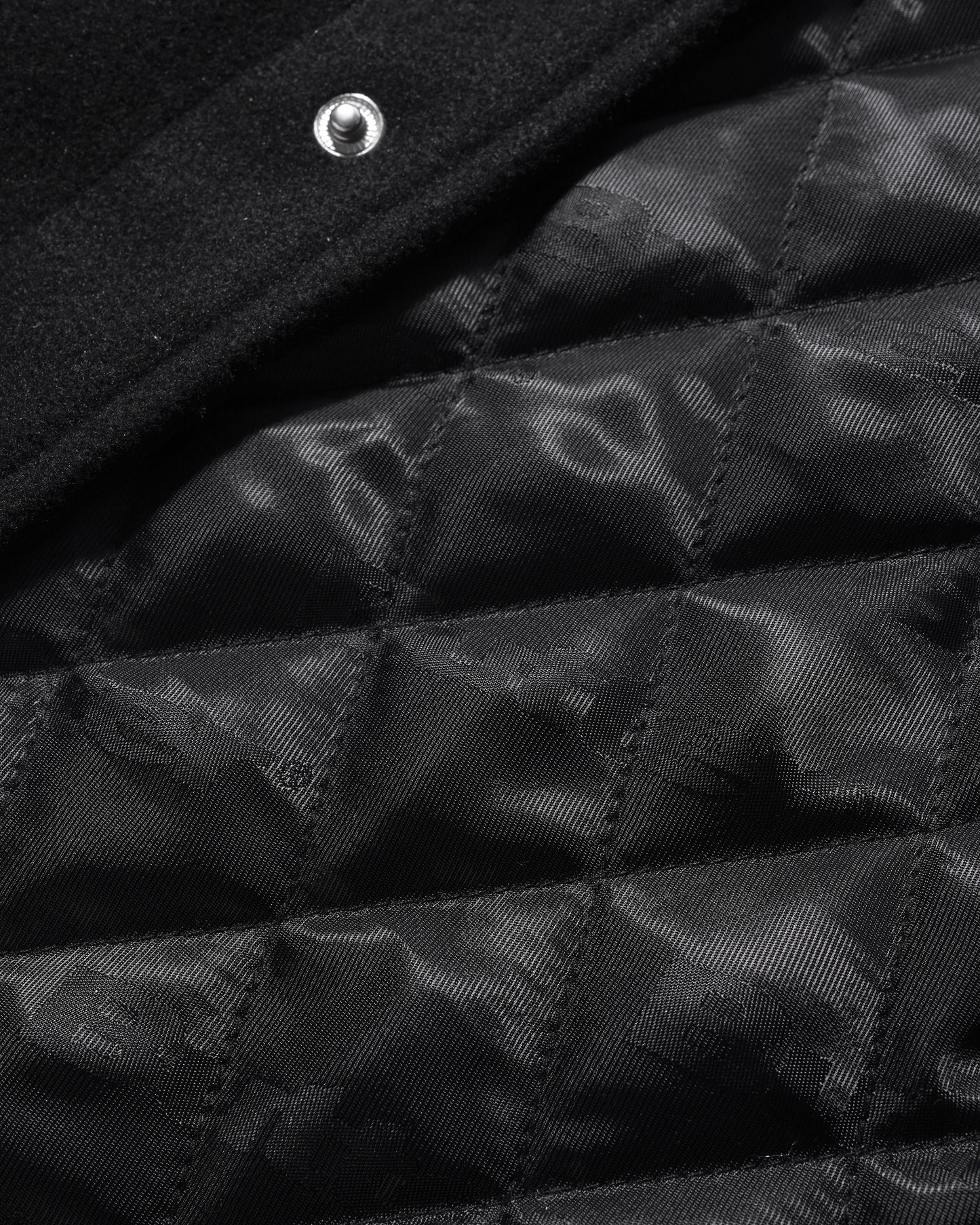 Lonnie Varsity Jacket - Black