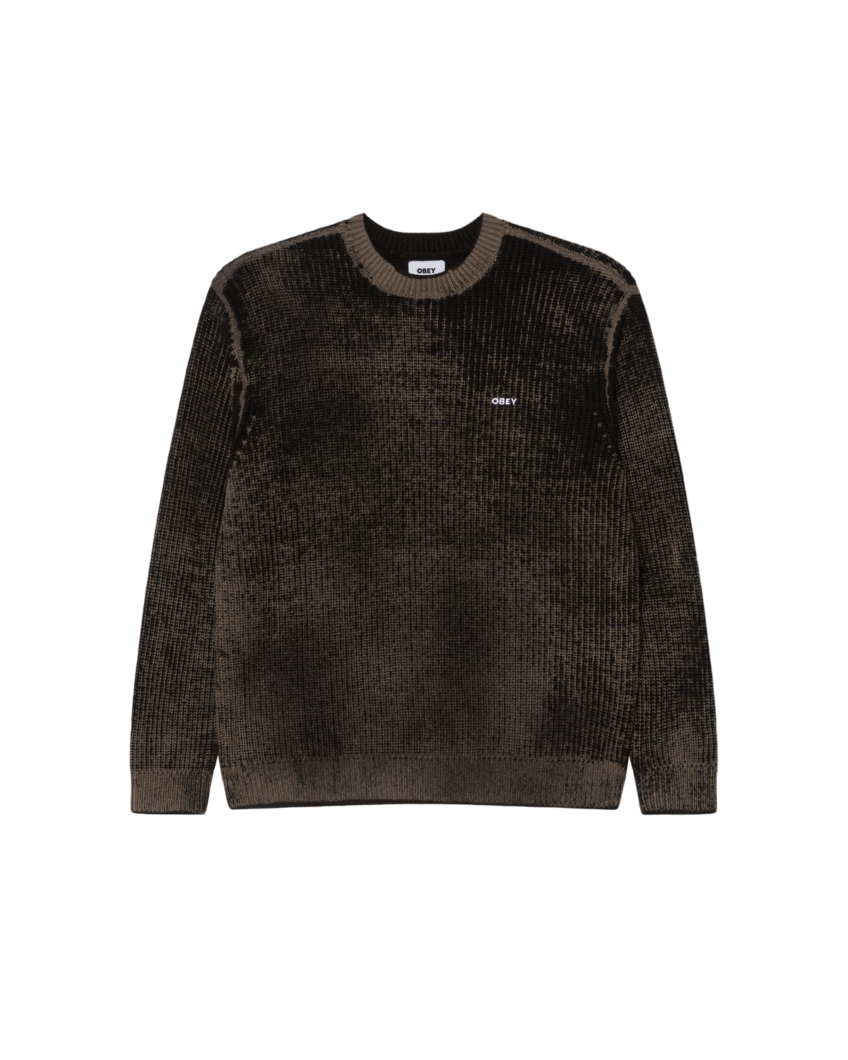 Spray Effect Sweater - Black