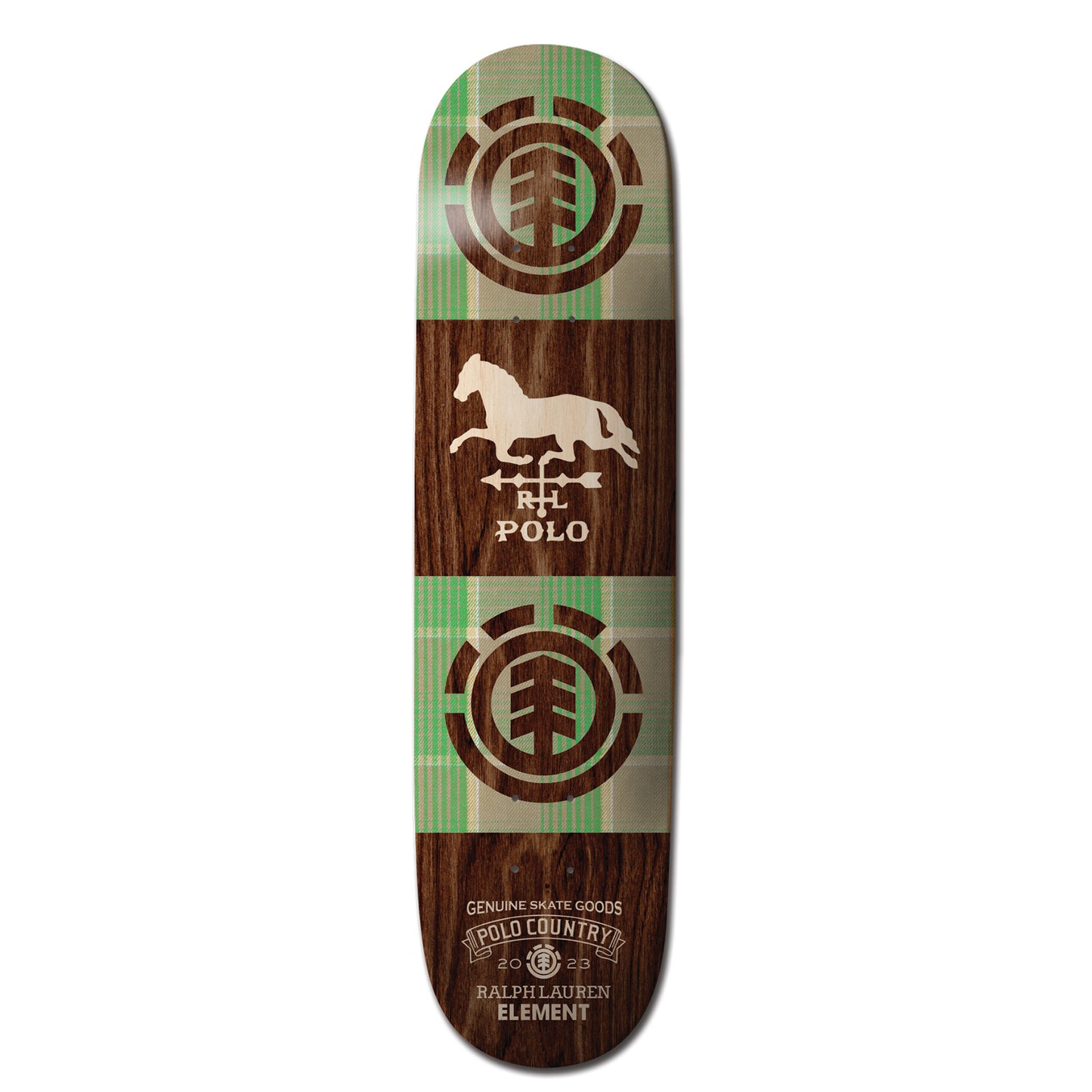 Polo x Element Quadrant Deck - 8.25