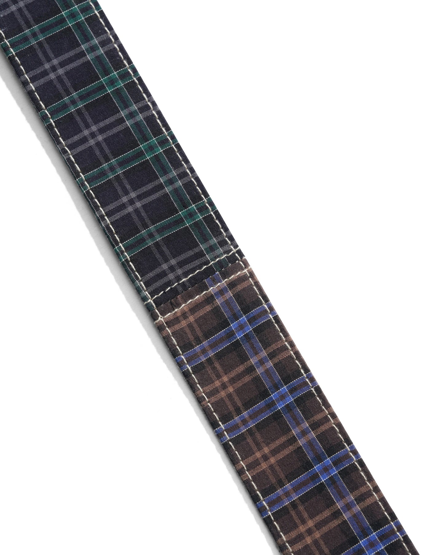 Patchwork Plaid Belt