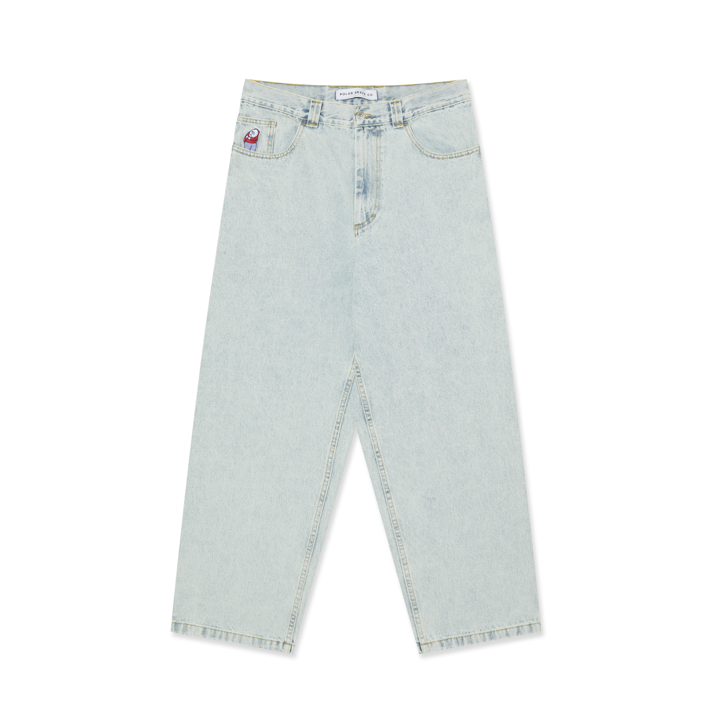 Big Boy OG Logo Pants - Light Blue