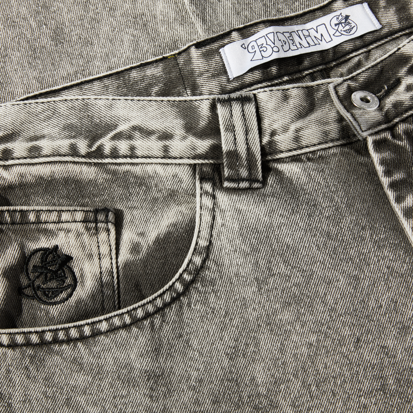 '93! Denim - Acid Black