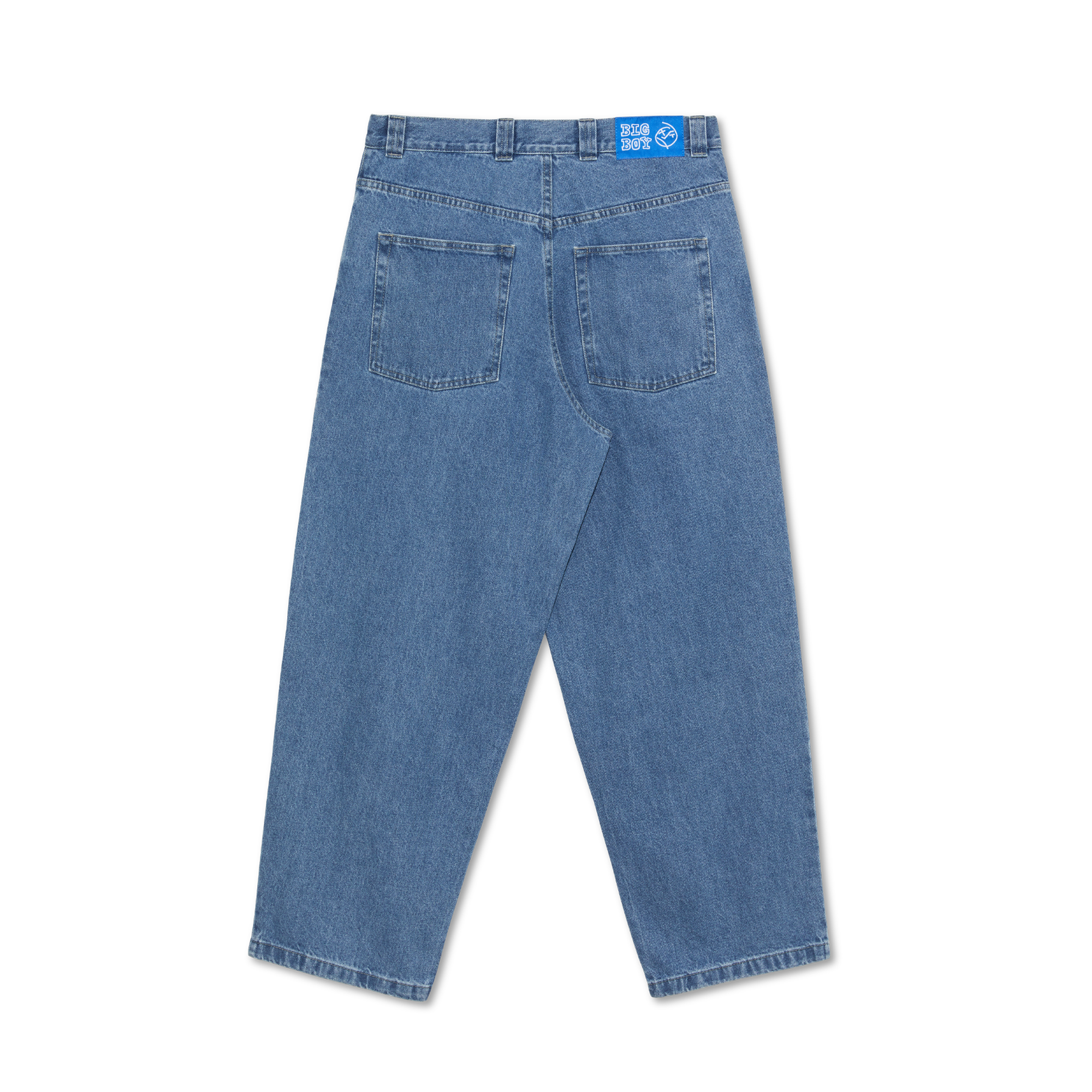 Polar Skate Co. Big Boy Jeans - Mid Blue – Cybercafé® Skateshop