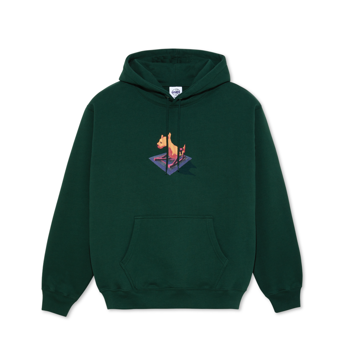 Dave Hoodie Dog - Dark Green