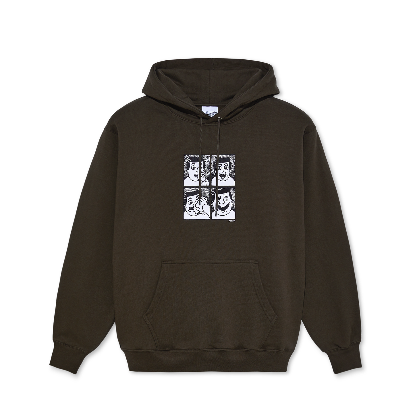 Dave Hoodie Punch - Brown