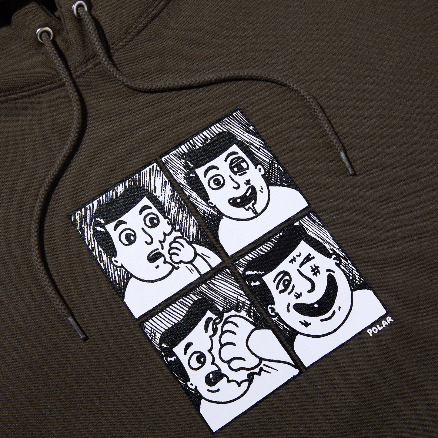 Dave Hoodie Punch - Brown