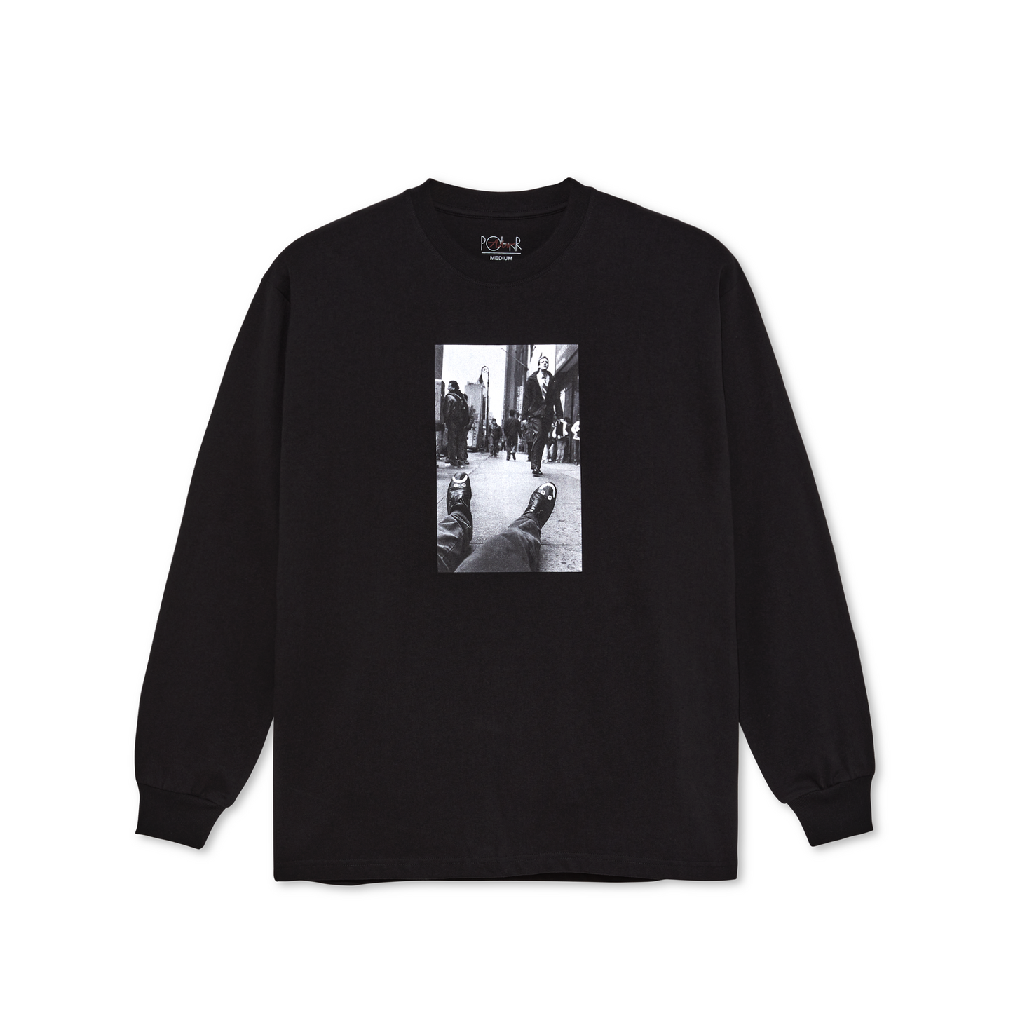 Happy Sad LS Tee - Black