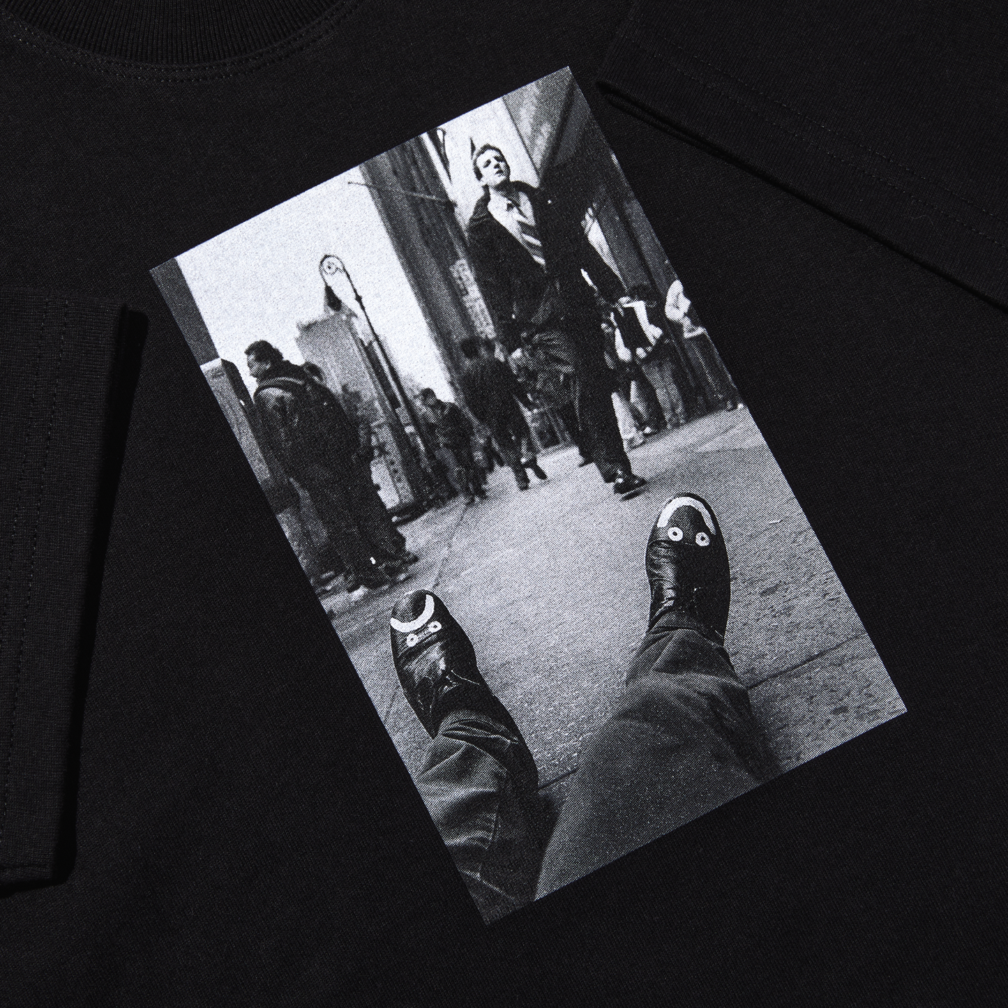 Happy Sad Tee Tee - Black