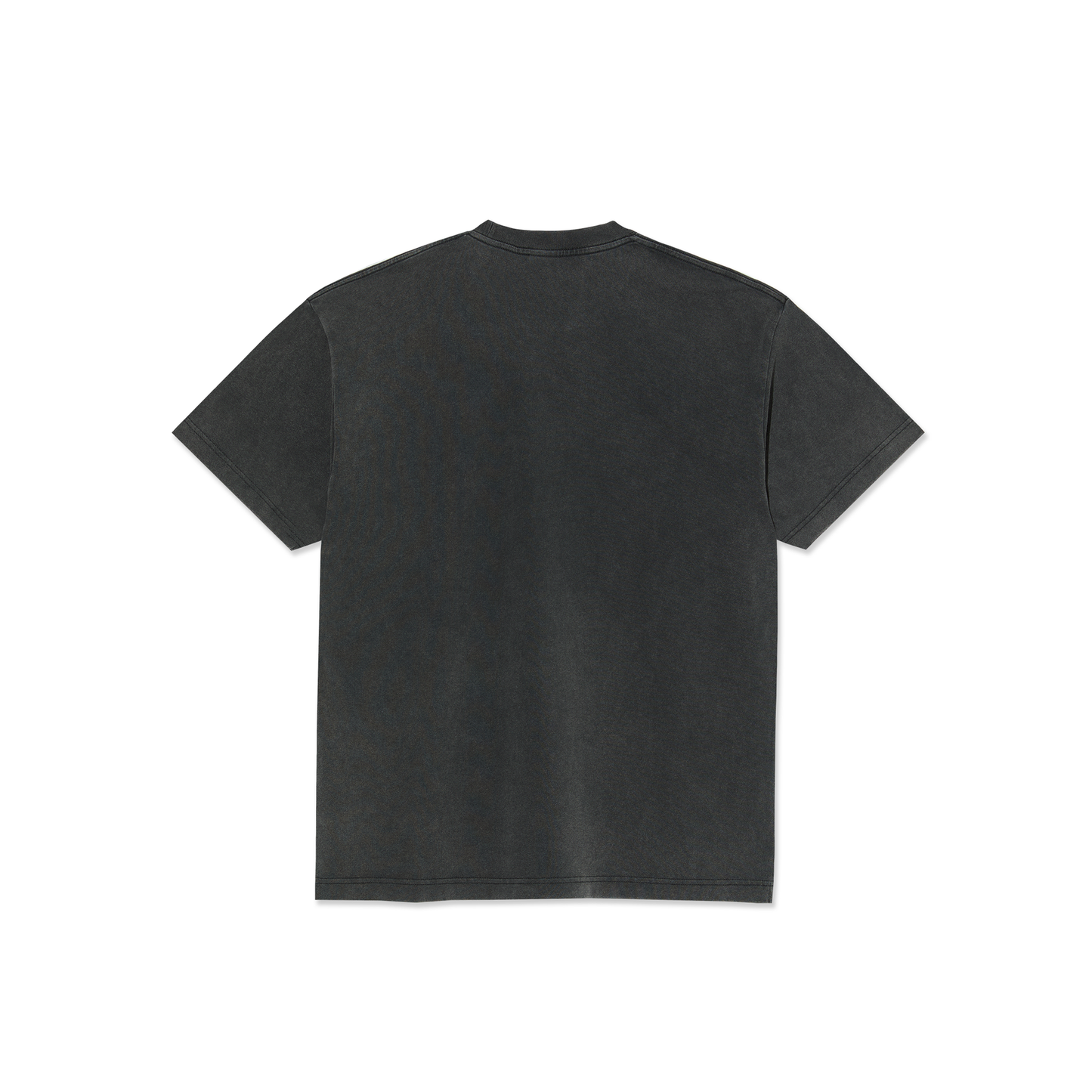 Metal Logo Tee - Silver Black