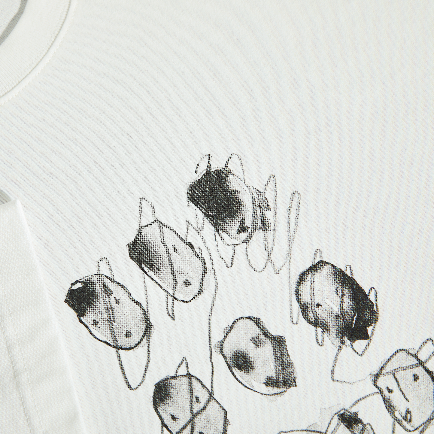 Sequence Tee - Cloud White