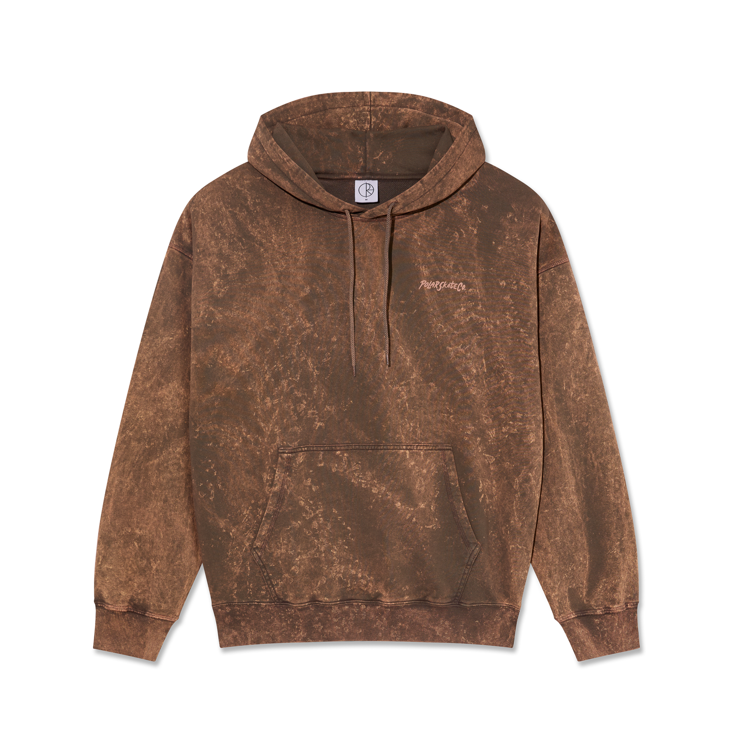 Frank Surf Logo Acid Hoodie - Brown