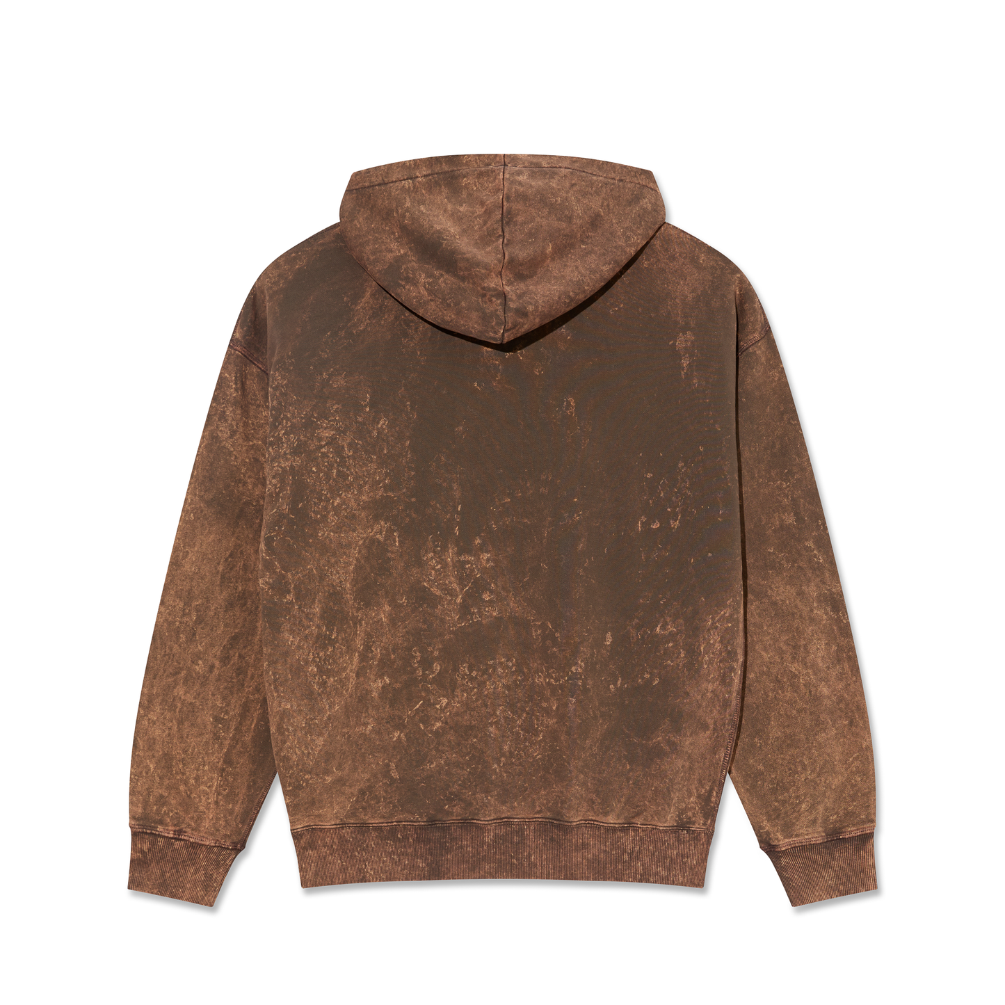 Frank Surf Logo Acid Hoodie - Brown