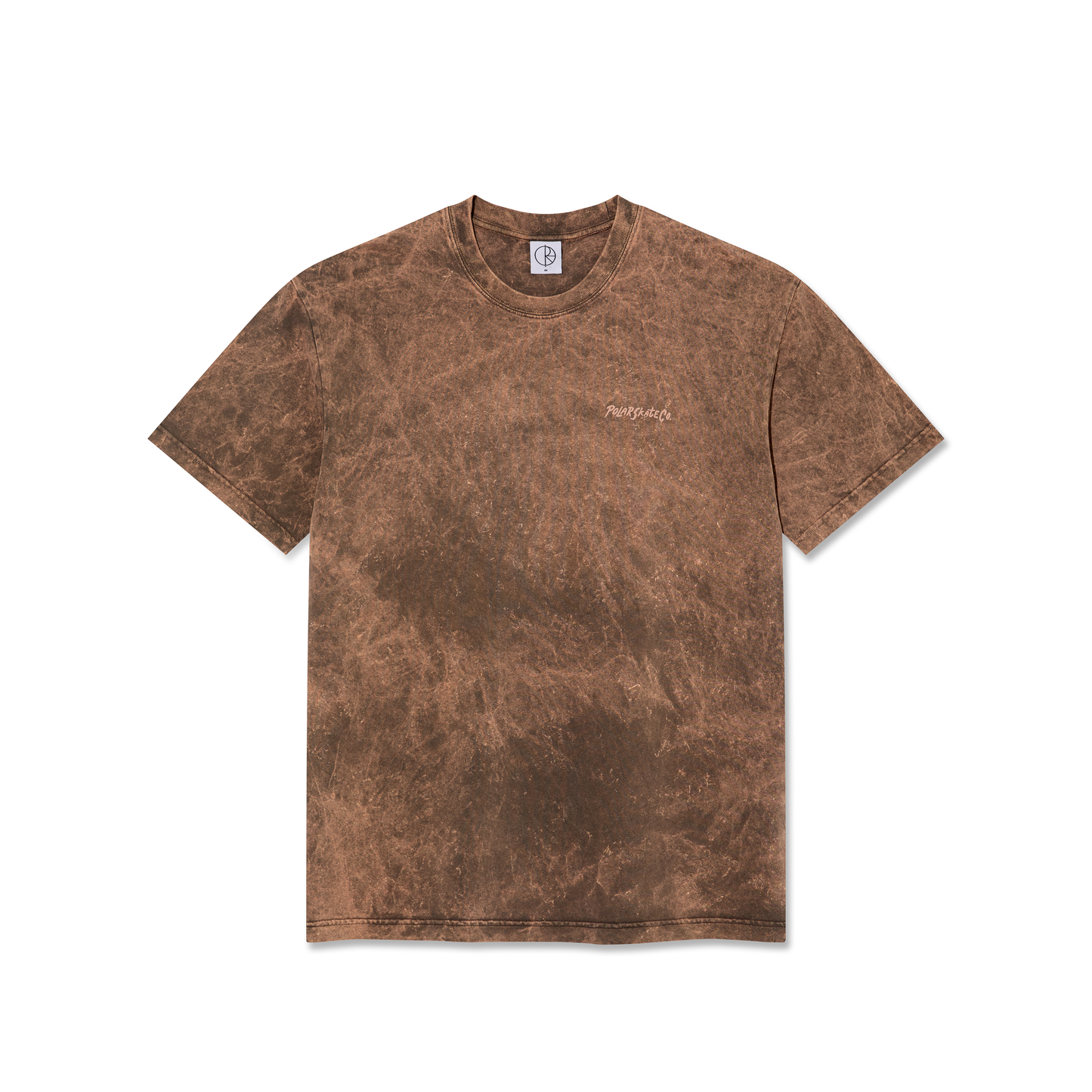 Surf Logo Acid Tee - Brown