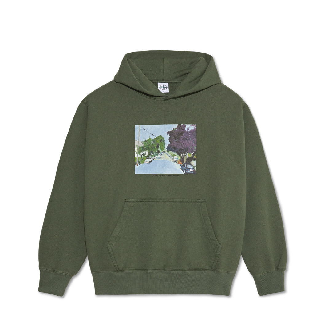 We Blew It At Some Point Ed Hoodie - Grey Green