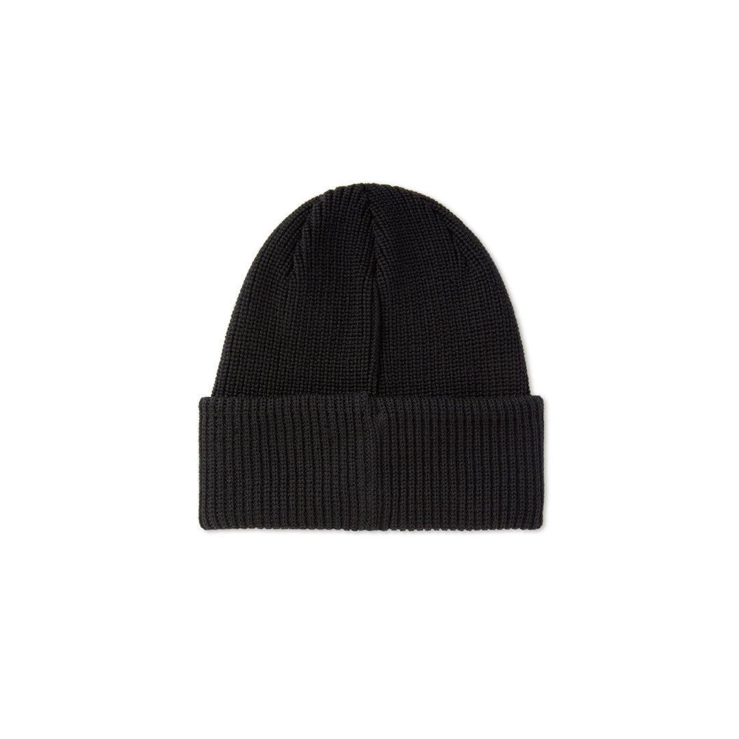 Merino Lines Beanie - Black