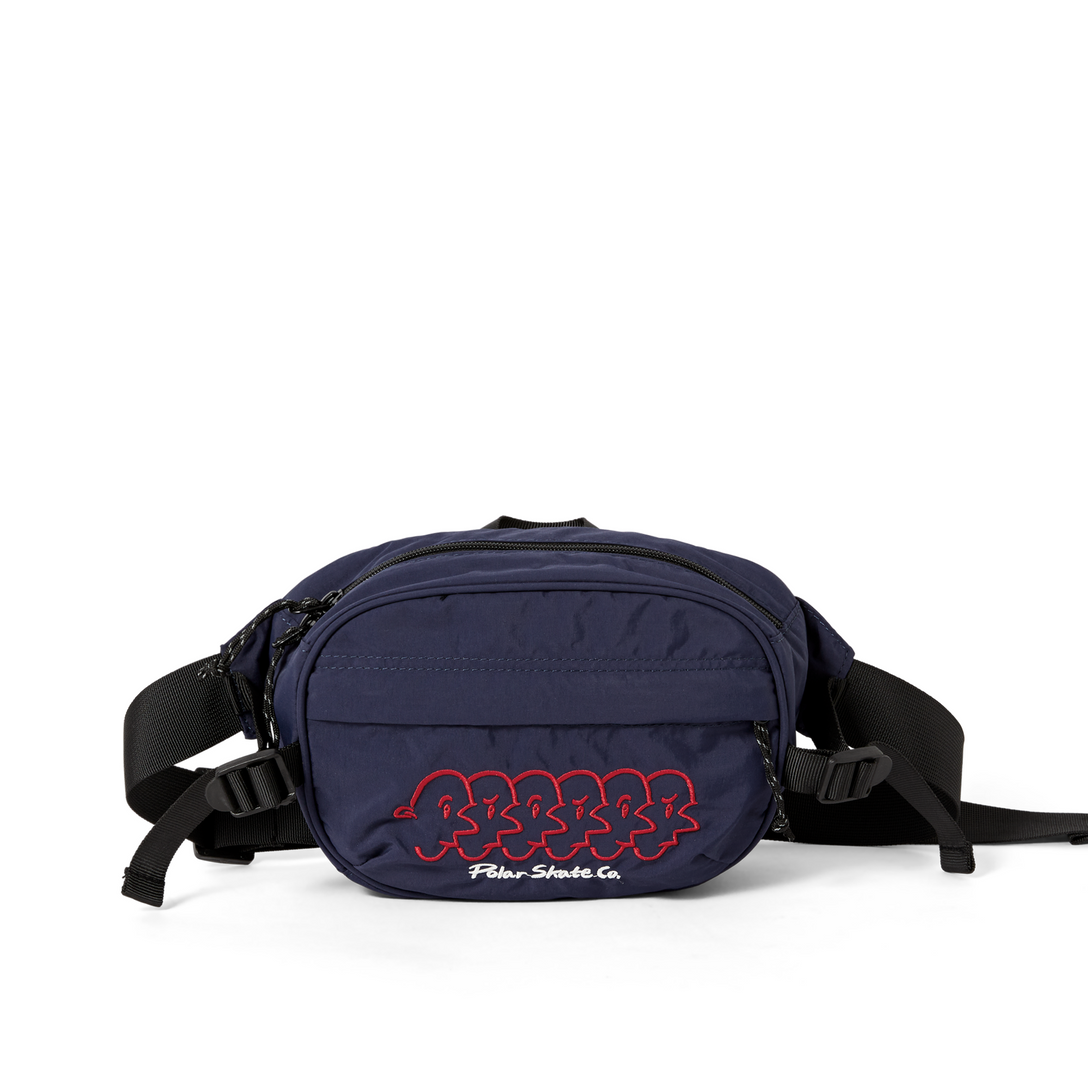 Hip Bag Faces - Navy