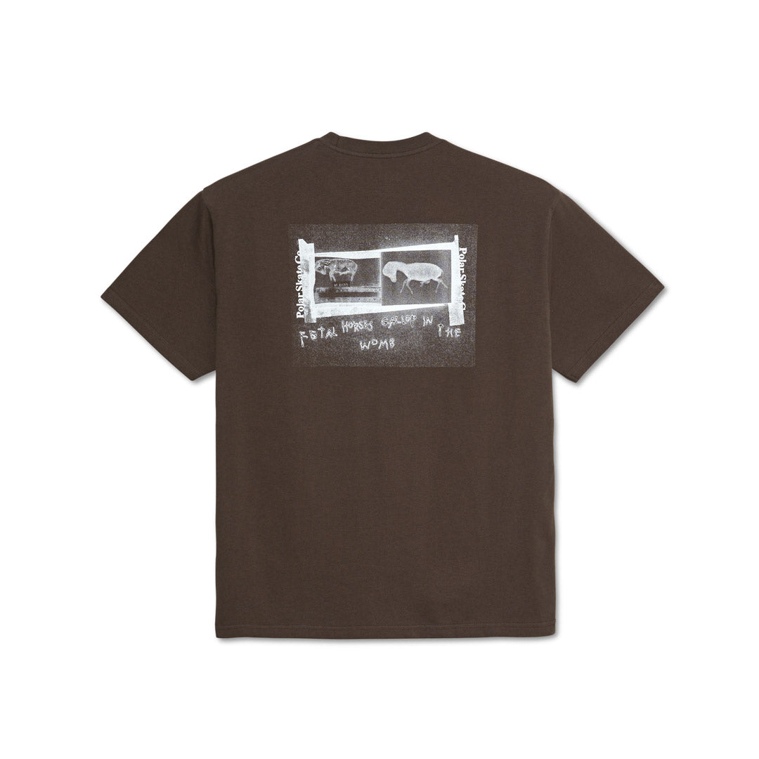 Beautiful Horses Tee - Chocolate