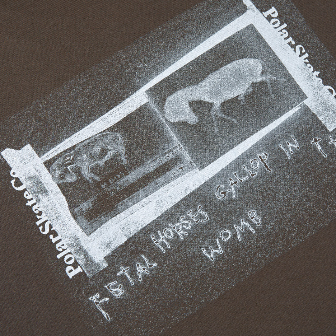 Beautiful Horses Tee - Chocolate