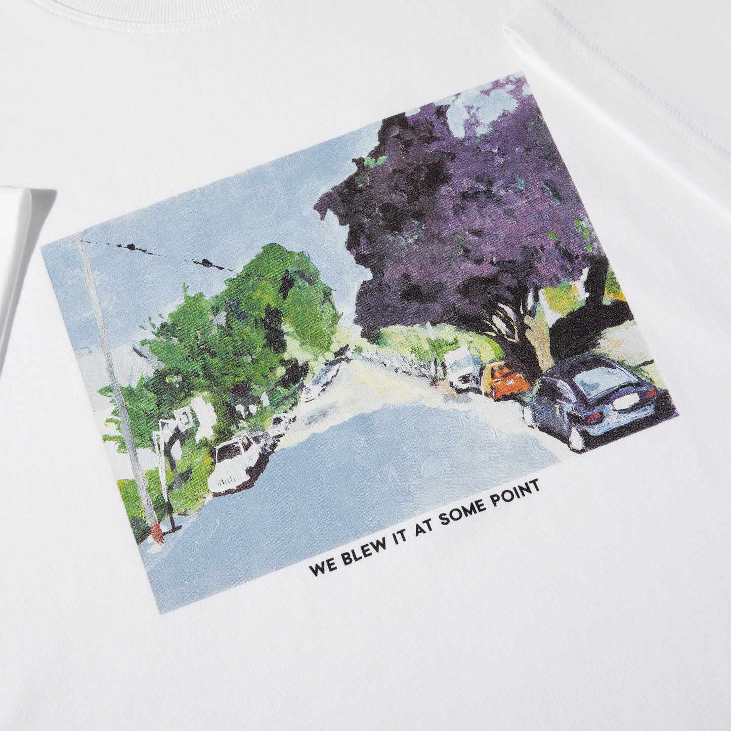 We Blew It At Some Point Tee - White