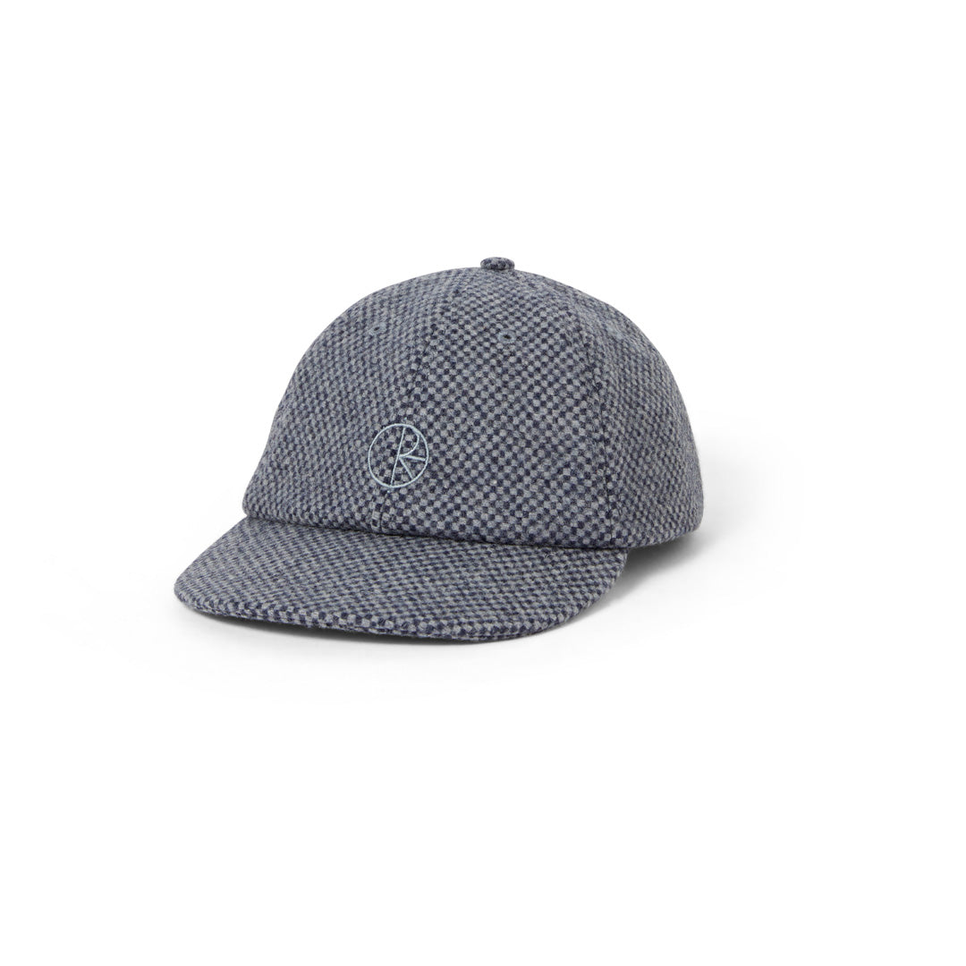Wool Tom Cap - Blue Check