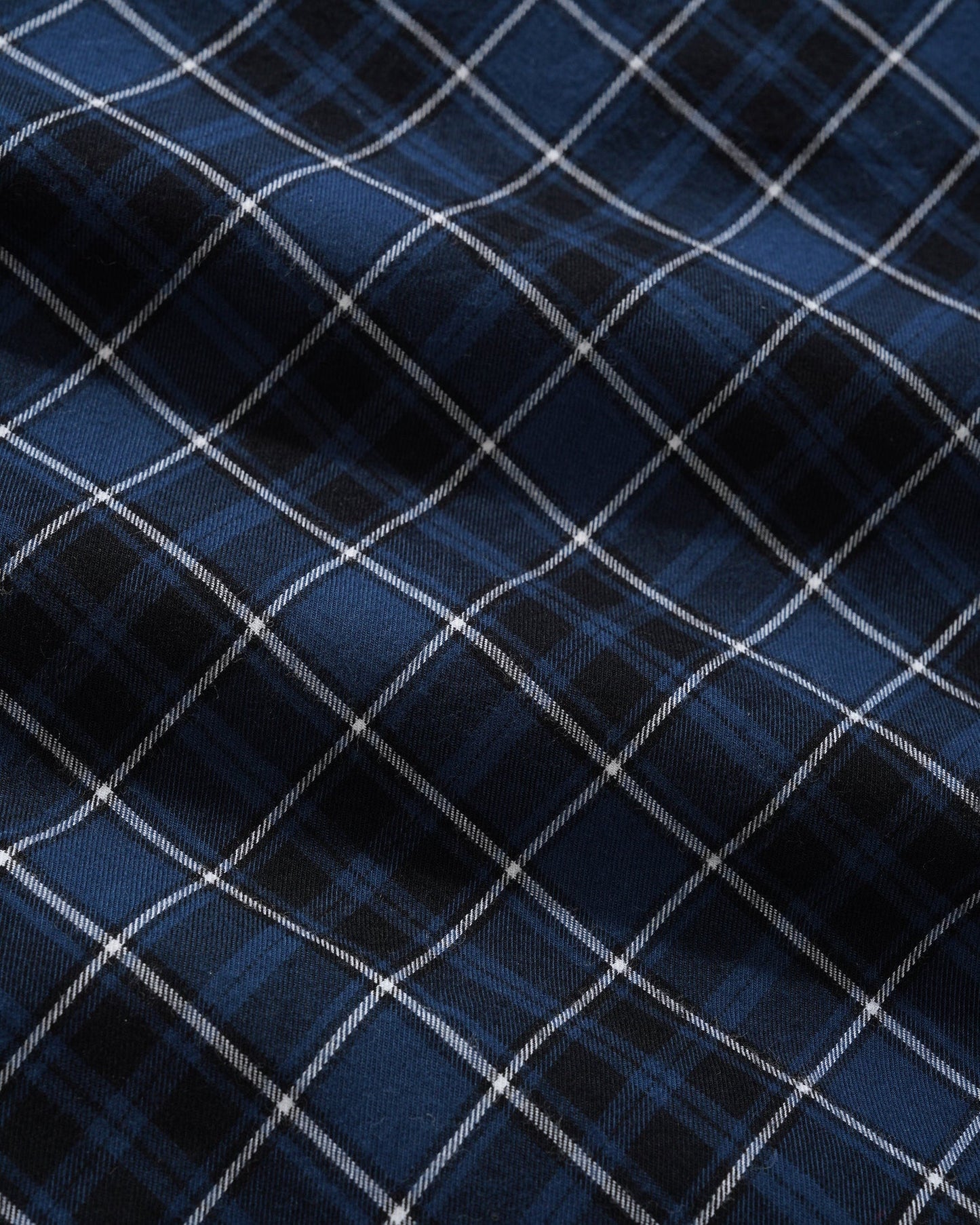 Reversible Dugout Pullover Crewneck - Grey / Navy Plaid