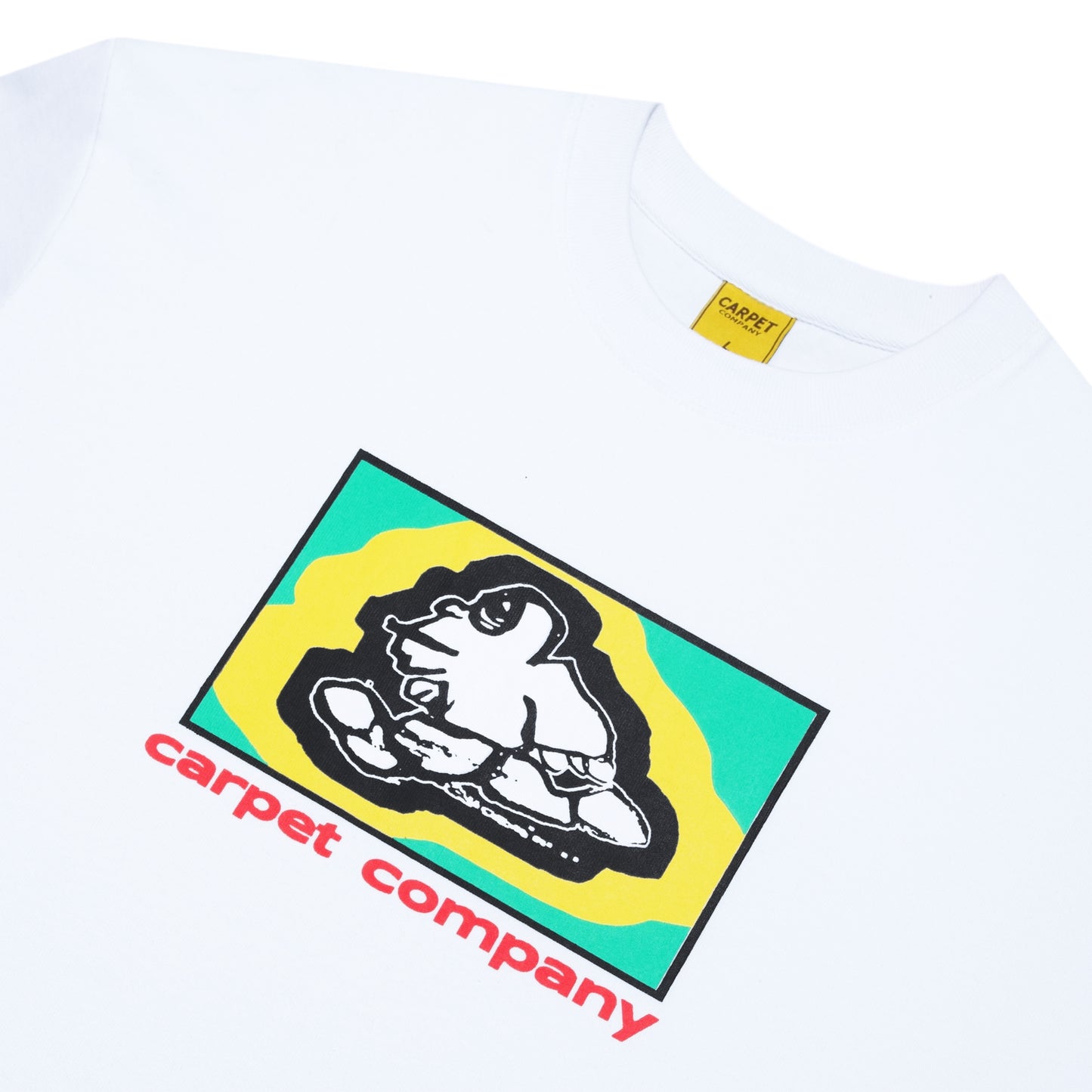 Running Man Tee - White