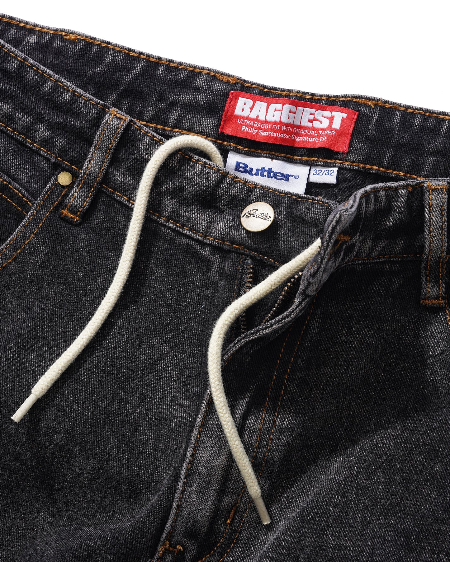 Santosuosso Denim Pants - Gun Metal