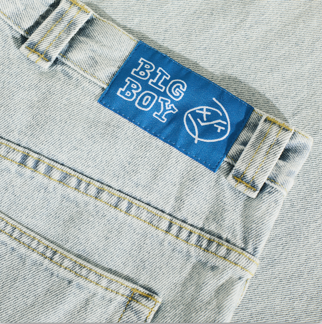 Big Boy OG Logo Pants - Light Blue