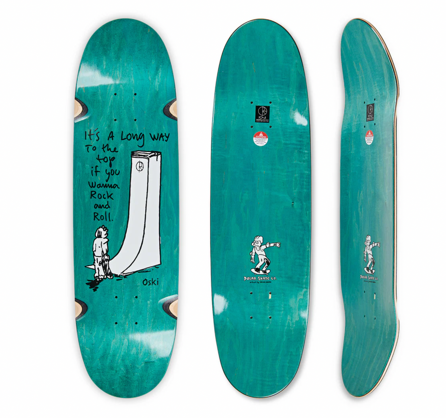 Rock & Roll Football Deck - Oski