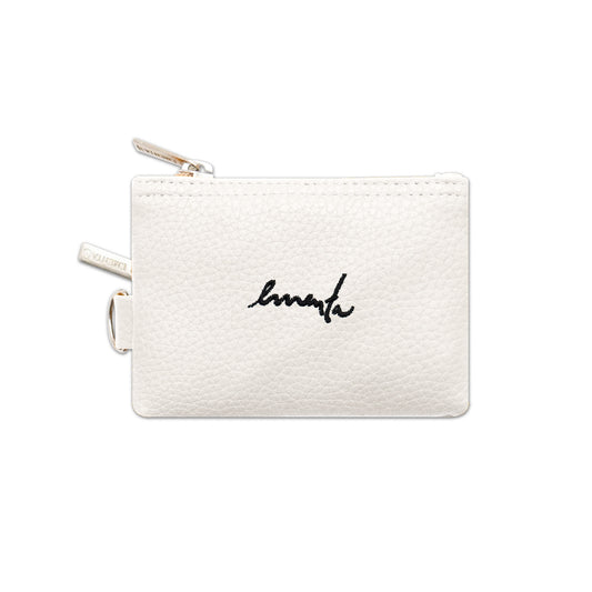 Signature Cota wallet - White