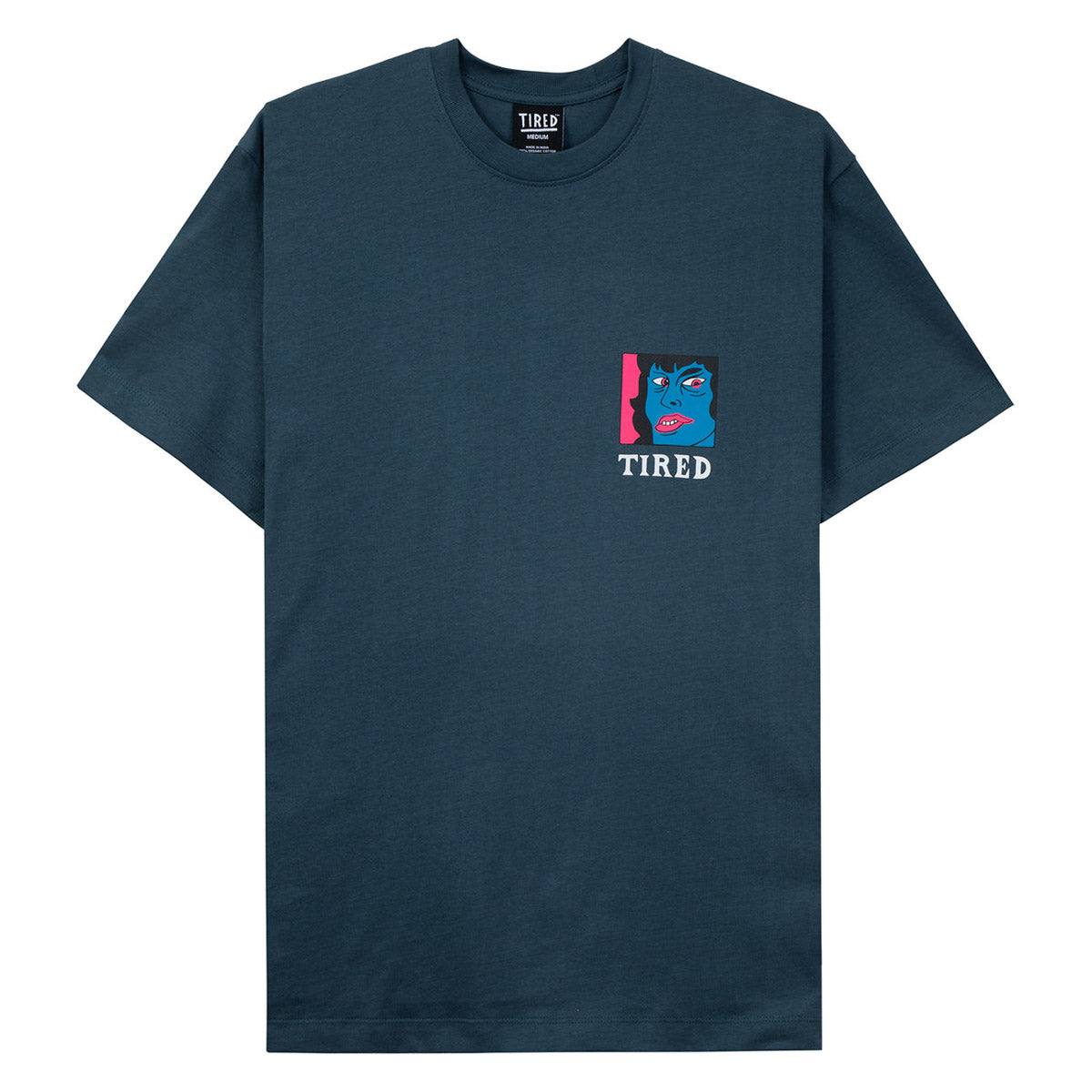 Thumb Down Tee - Orion Blue