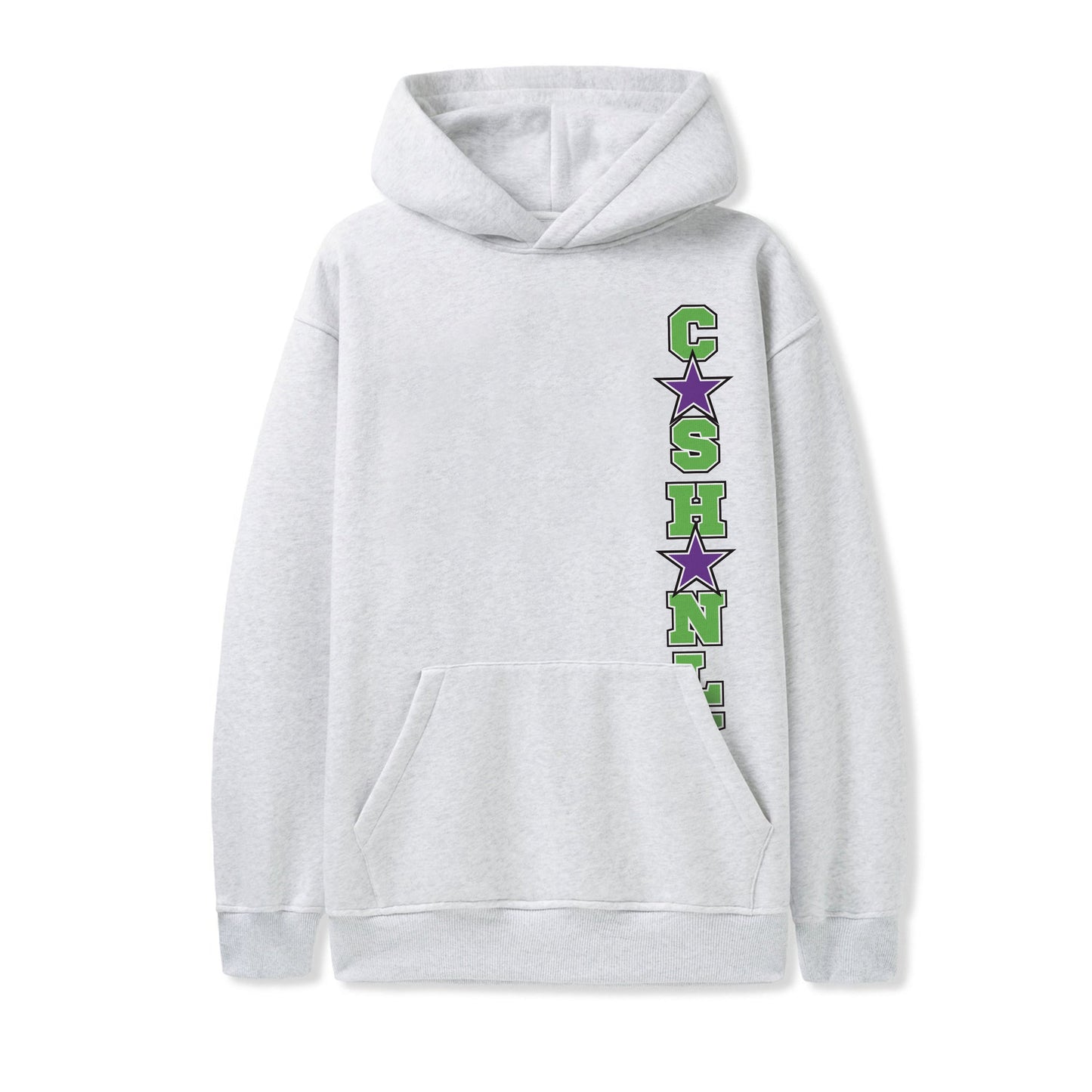 Track Pullover Hoodie - Ash Grey