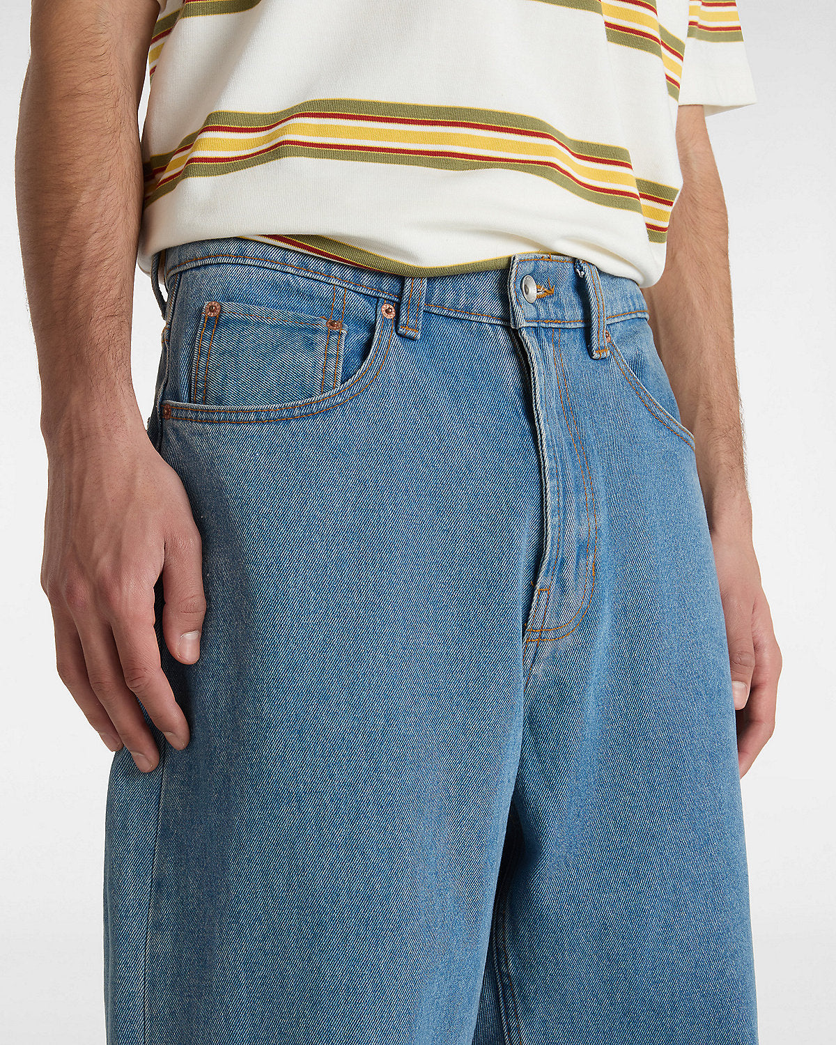 Check-5 Baggy Pants - Blue Stone Wash