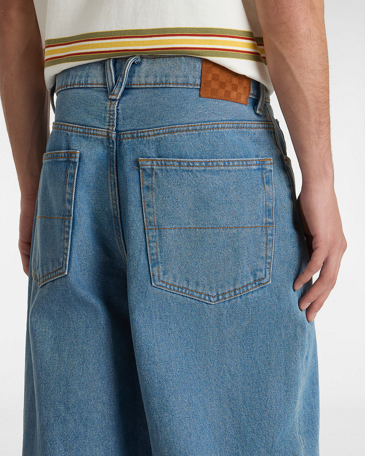 Check-5 Baggy Pants - Blue Stone Wash