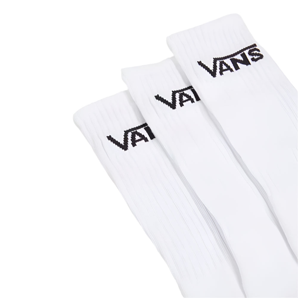 Classic Crew Socks (3 pairs) - White