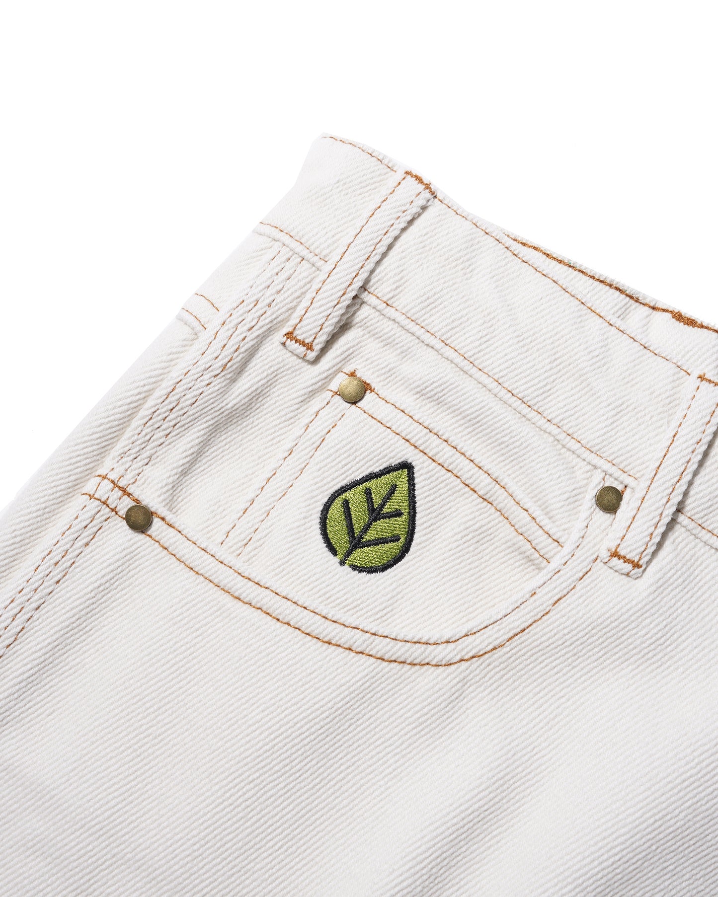 Weathergear Heavyweight Denim Pants - Bone
